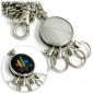 Deluxe Round Key Separator Keychains